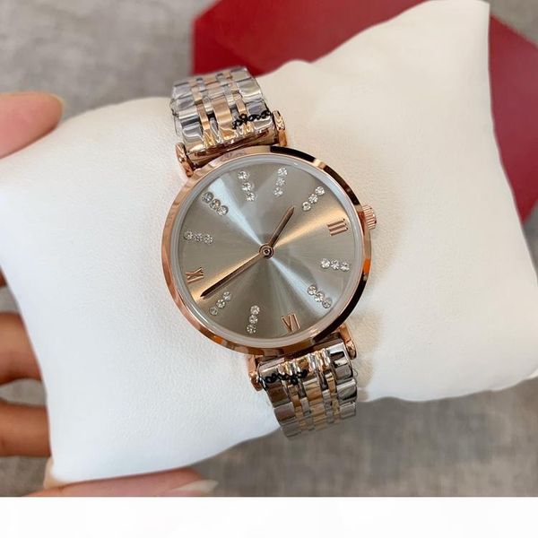 

selas new luxury watches for women fashion watch rose gold stainless steel bracelet female dress clock limited wristwatches, Slivery;brown