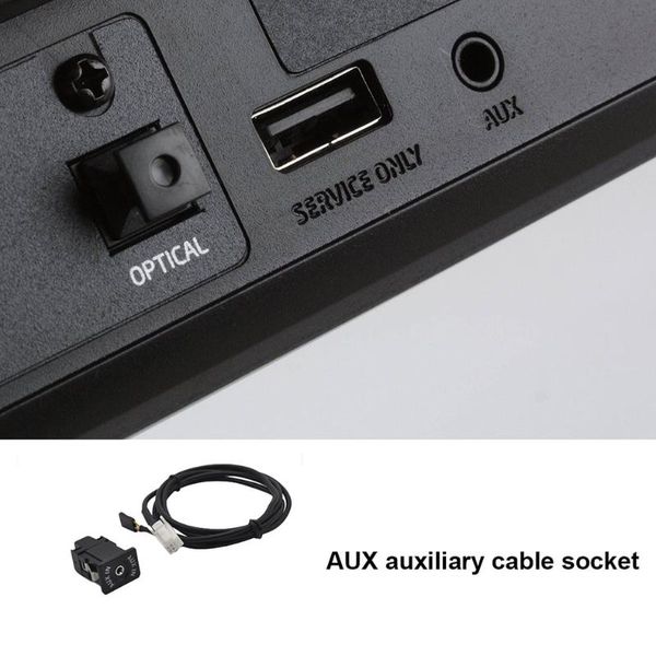 

aux auxiliary cable socket set dash female for sx4 grand vitara 2007-2010 car