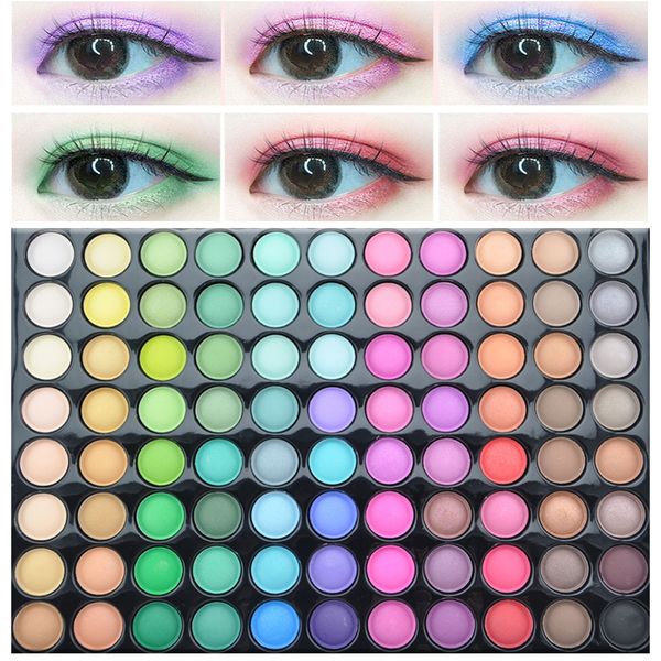 2019 Palettes Cosmetics Eyeshadow Palette 2 Makeup Powder Cosmetic Brush Kit Box With Mirror Women Beauty Natural Eye Makeup Eye Makeup For Brown
