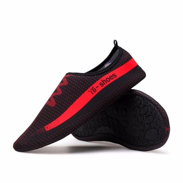 

1 pair men women beach shoes outdoor swimming aqua shoes water flat soft seaside walking lover yoga #e0