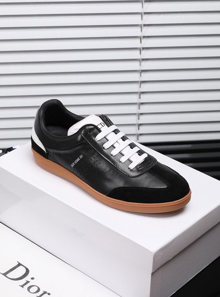 

high-end design men's shoes summer leather men's sneakers lace-up low-hollow shoes breathable sales sports training shoes, Red;white