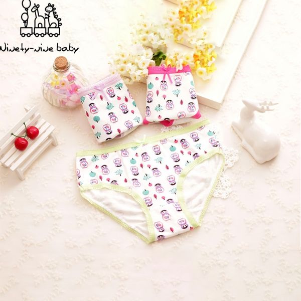 

12pcs/lot cotton baby girls briefs panties cute cartoon printing underwear for kids soft breathable underpants, Camo