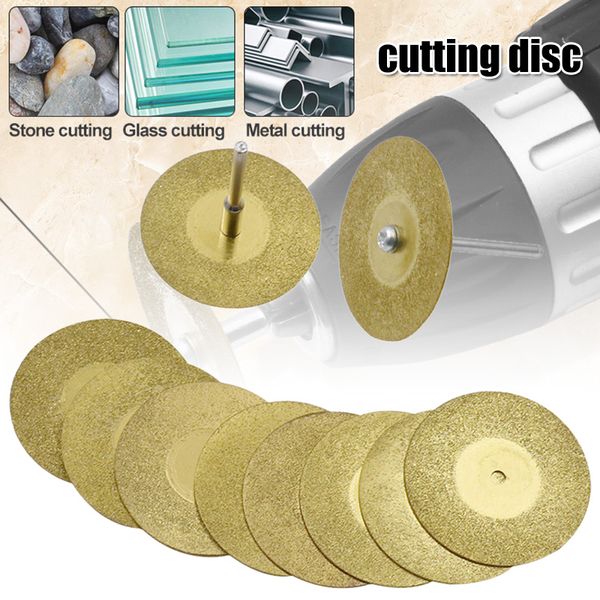 

10pcs/set 16-60mm diamond grinding wheel circular cutting grinding disc diamond discs for drill fit rotating tool j99sto