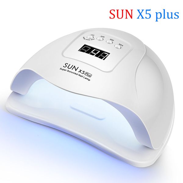 SUN X5 Plus Lampada UV Lampada per unghie a LED 54W/36W Asciugacapelli Ghiaccio Luce solare per manicure Gel Unghie Asciugatura per Gel Vernice Migliore qualità