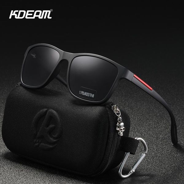 

kdeam soft matte black polarized men's sunglasses tr90 plastci titanium polaroid sun glasses men brand designer eyewear kd890 mpuhs