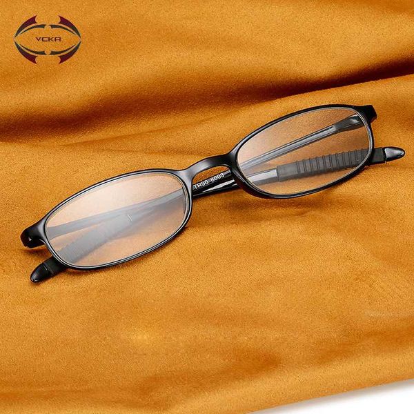 

vcka reading glasses men women tr90 prescription glasses resin elder hd reading presbyopic 1.0 1.5 2.0 2.5 3.0 3.5 4.0, White;black