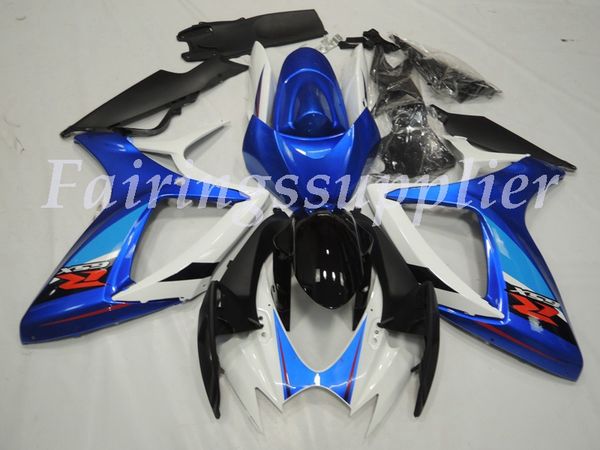 

новые (литье под давлением) abs обтекатель комплекты fit для (suzuki gsx-r 600-750) 2006 2007 gsx-r600 r750 k6 06 07 обтекателей набора сини