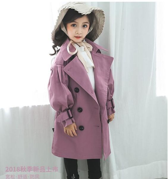 

baby girls trench coat spring autumn new kids windbreaker for girls coat teens childrens outerwear kids overcoat wy845, Camo