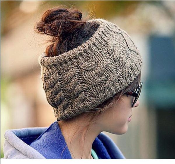 morno mulheres largas meninas inverno headbands ostenta correndo headbands ciclismo crochê moda chapéu gorro de fitness ao ar livre headwear headwrap