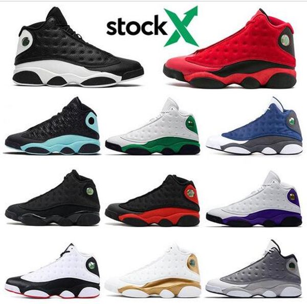 

2020 мужская повседневная обувь jumpman 13 bred black правда red история flight dmp скидка спортивной обуви женские кроссовки 13s черный кот