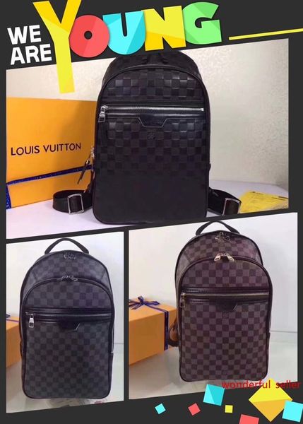

#6768 l 5a v rainbow zack dan women backpack design men backpacks damier graphite chriser backpack bags fashion rainbow outdoor packs