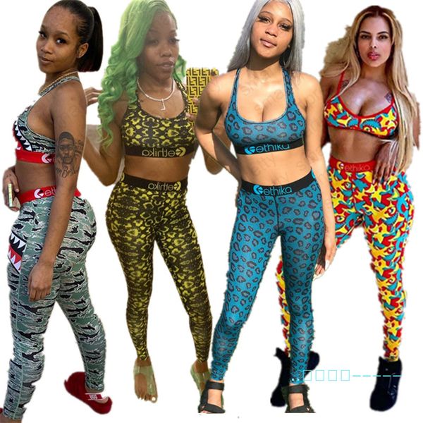 

2 piece women summer swimsuit fashion swimwear summer sports bra vest and leggings pants swim suit tracksuit sweat suit sportswear d42401, White