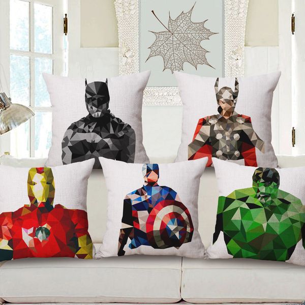 

classic european cartoon printing cotton pillow cartoon cartoon pillow customized