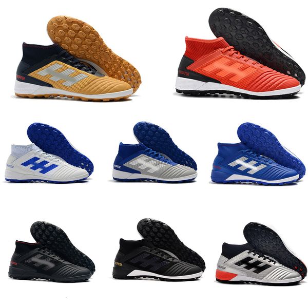 

2019 predator tango 19.3 tf ic durable indoor outdoor paul pogba pp turf high ankle 19 mens womens soccer shoes football boots cleats