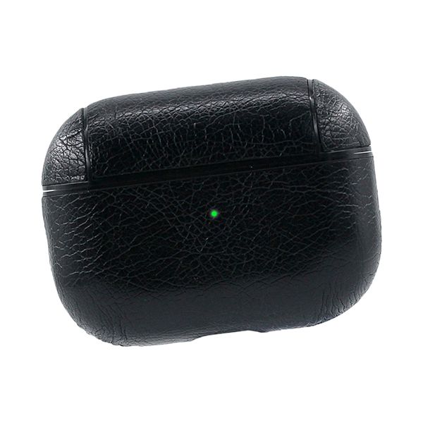 

pu leather premium ultra-thin soft skin cover cae compatible with airpods pro/airpods 3
