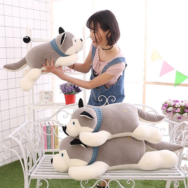 

huskies soft toy dolls large pillow children's down and cotton plush toy gifts