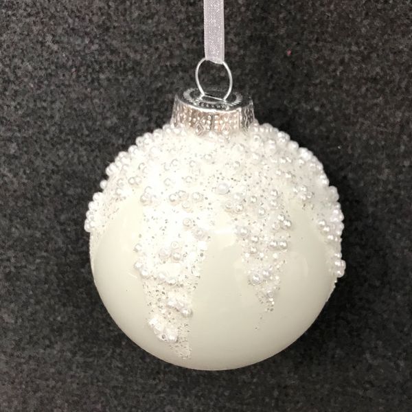 

рождественская елка украшения стекло творческие украшения небольшой магазин макет окна подарки внешней торговли 8 см бисер мяч