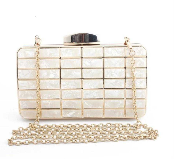 

acrylic ladies sequin evening bag ladies messenger bag chain small square handbags women bags shoulder
