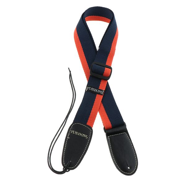 

cotton ukulele strap hawaii guitar belt musical instrument accessory, Black;brown