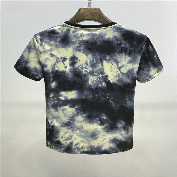 

18wholesale luxury t-shirt hip-hop fashion printing men's designer t-shirt short sleeve high-quality men's and women's t-shir, Black;green