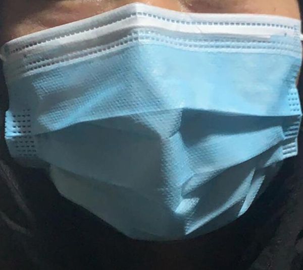 

50pcs mouth mask disposable black cotton mouth face mask anti-dust mask 3 filter earloop activated carb hypoallerge