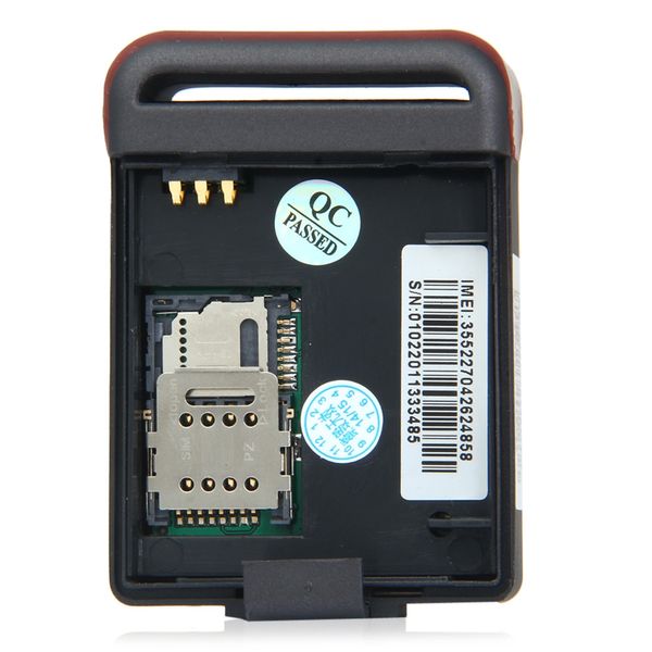 TK102B Tracker GPS GSM GPRS per auto con allarme SOS Over-speed