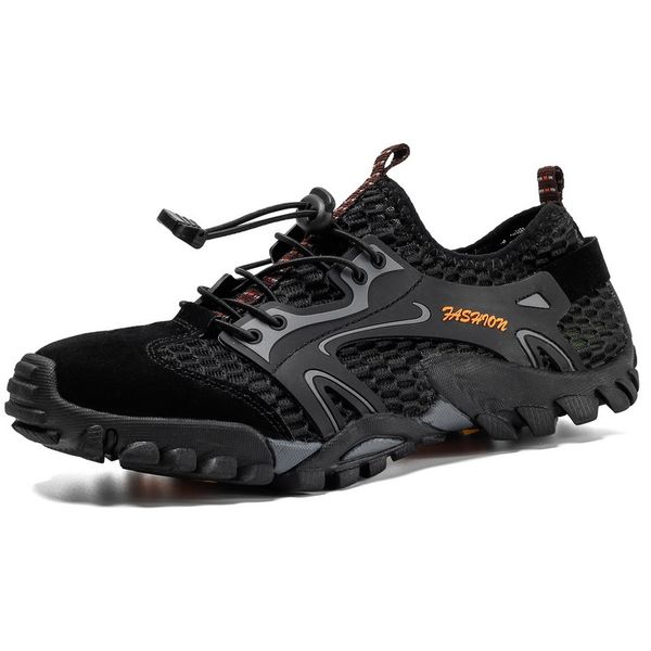 

mesh breathable men hiking shoes non-slip climbing mountain amphibious shoes fishing outdoor sports shoes quick dry sneakers