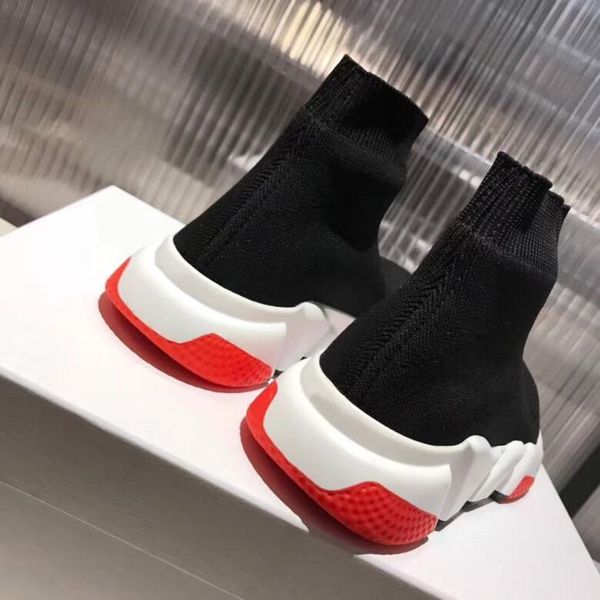 

2020 new arrival fashion style couple shoes luxury design knitted elastic fabric casual shoes size: man/woman35~45