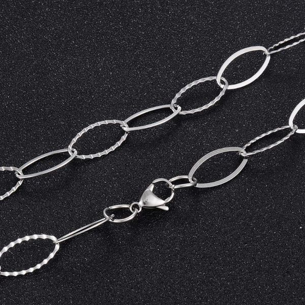 

new hip-hop stainless steel chain fashion boy accessories jewelry, Silver