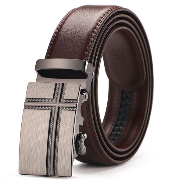 

fashion famous belts male 2019 sale automatic buckle belts for men brown brand leather man belt, Black;brown