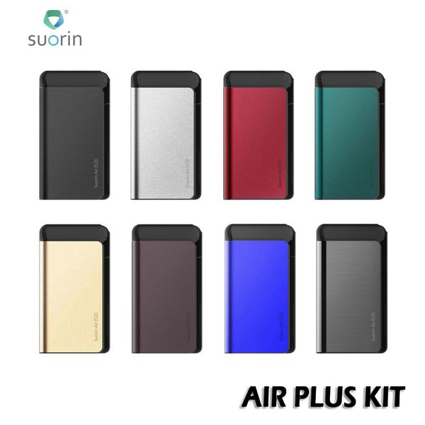 

Suorin Air Plus 22W Pod System Kit с 3,2 мл воздуха плюс картридж 0,7 ом катушки встроенный 930mah масло дефлектор дизайн 100% подлинный