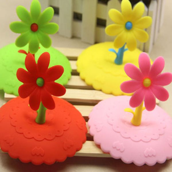 

a1151 relaxed the bear cartoon dustproof silica gel leak proof cup cover
