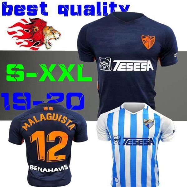 

malaga 19 20 mÃ¡laga soccer jerseys 2019 2020 home away #21 n'diaye adriÃ¡n ontiveros camiseta de fÃºtbol football shirts okazaki xxl, Black;yellow