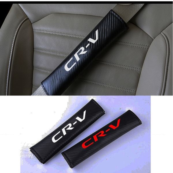 

2pcs pu fashion car seat belt cover car seat belt shoulder pads for crv cr-v