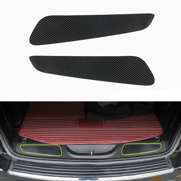 

for grand cherokee 2014-2018 3d carbon fiber car rear trunk cover trim sticker film
