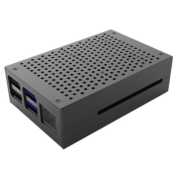 

protector cooling shell cover case enclosure for raspberry pi 4b mainboard