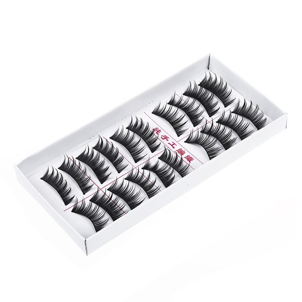 

10 pair long voluminous false eyelashes eye lash makeup