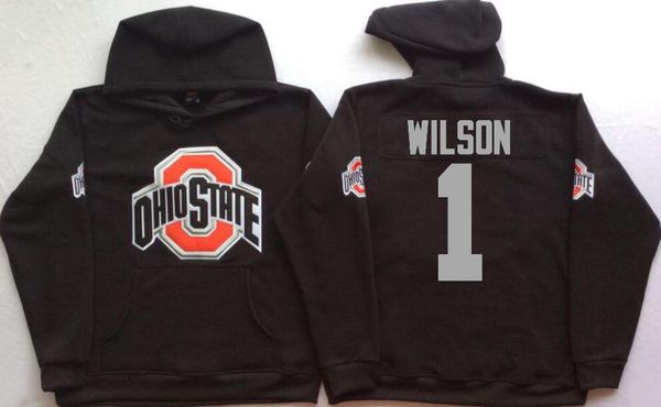 

justin fields red teams logo ohio state buckeyes j.k. dobbins binjimen victor chris olave fanatics branded big & tall pullover hoodie black, Blue;black