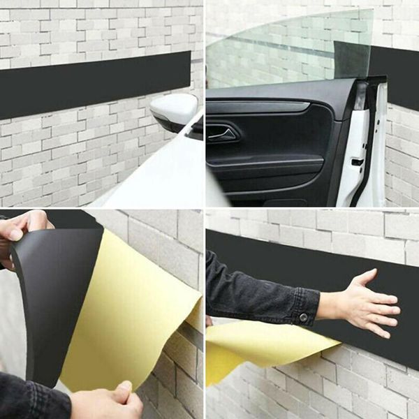 

auto door protector garage wall bumper sticker parking corner strips protection