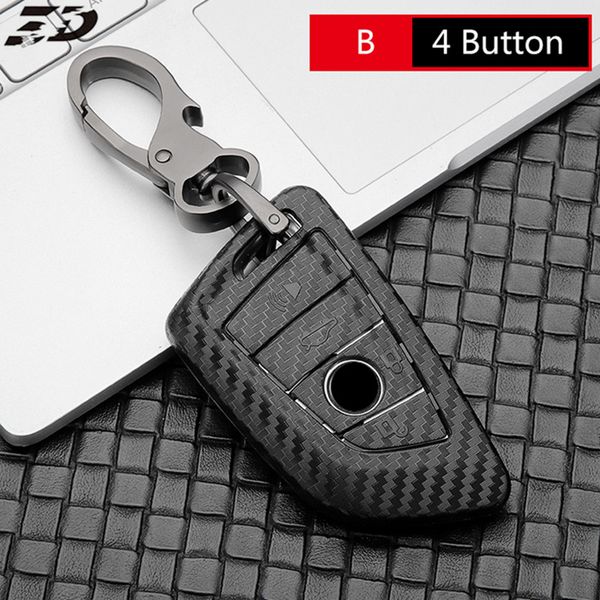 

abs carbon car key case cover for 520 525 f10 f30 f18 118i 320i 1 3 5 7 series x3 x4 m3 m5 key protection shell car styling