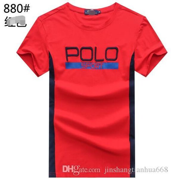 

18ss polo fashion casual men's brand wolf tshirt male short sleeve t shirt o-neck medusa men shark black cat tee homme t shirts 880, White;black