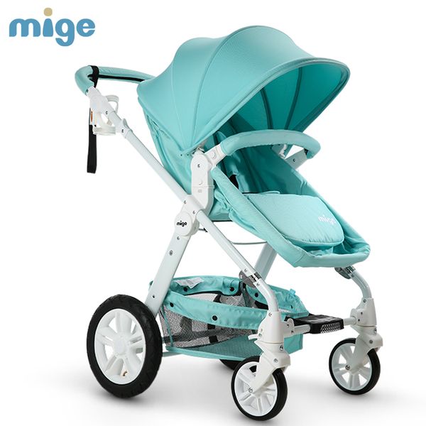 

portable high view for 0-36 months baby,two-way pushchair, pneumatic & suspension wheels pram,can sit and lie