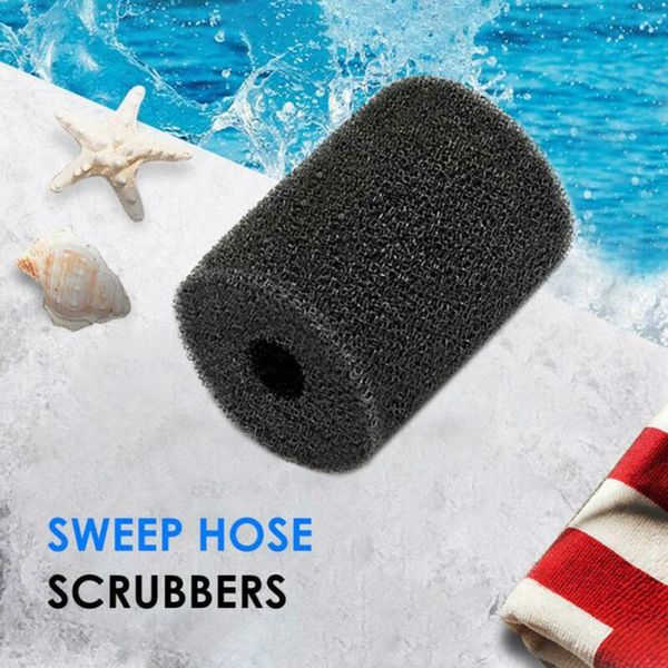 

10pcs sweep hose scrubbers cylinder sponge replacement public cleaning tools