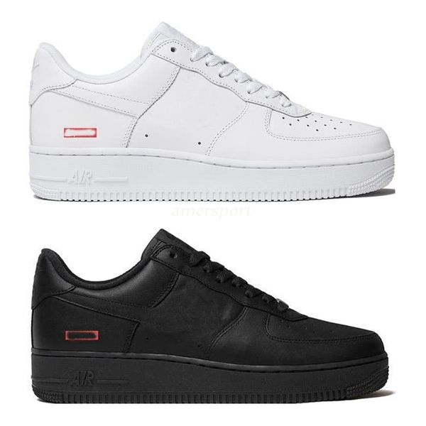 

forced men women casual shoes low cut one 1 white black skateboarding classic air 1s fly chaussure homme femme trainers sports sup sneakers