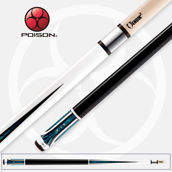 

official poison arsenic3-6 billiard pool cue venom2 shaft 12.9mm tip professional teco billar stick excellent billard pool cue