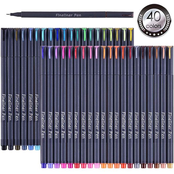 

fineliner 0.4mm watercolor marker pen set sketch marker fine artist pen water liner drawing manga color set