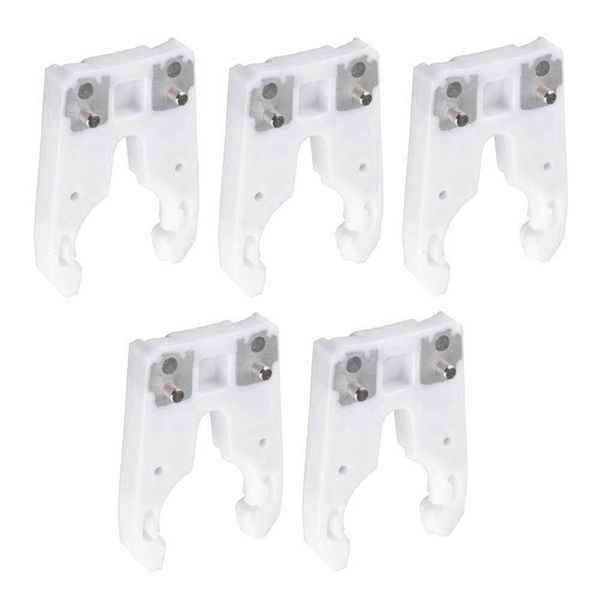 

5pcs/lot iso30 tool holder clamp iron+abs flame proof rubber claw