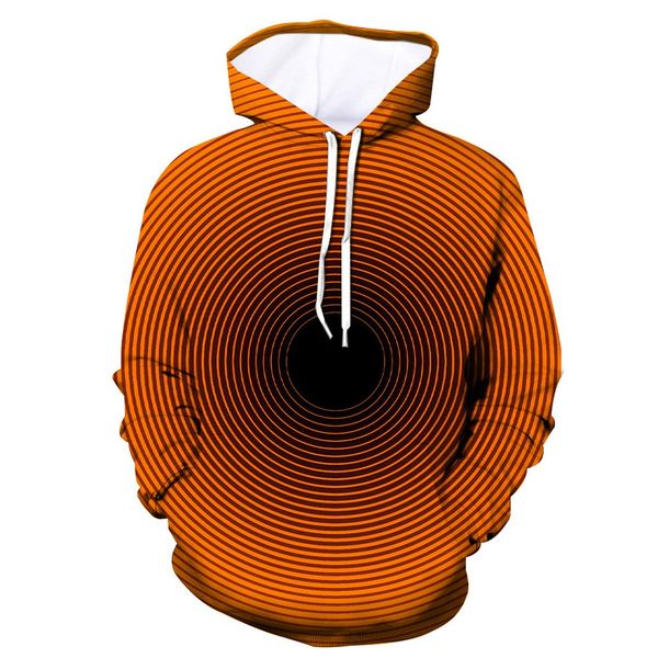 

plus size autumn men hoodie pullover funny 3d printing strip harajuku anime hooded sweatershirt men long sleeve clothes, Black