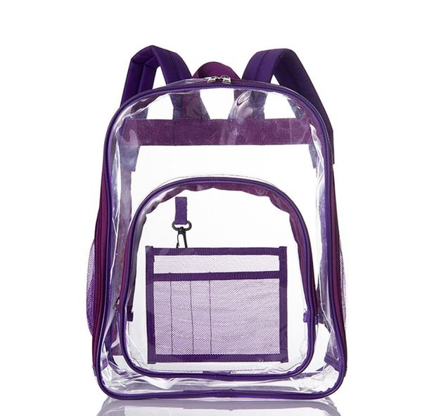 

women clear transparent waterproof backpack shoulder bags for school backpack schoolbags for teenage girls fashion bookbag