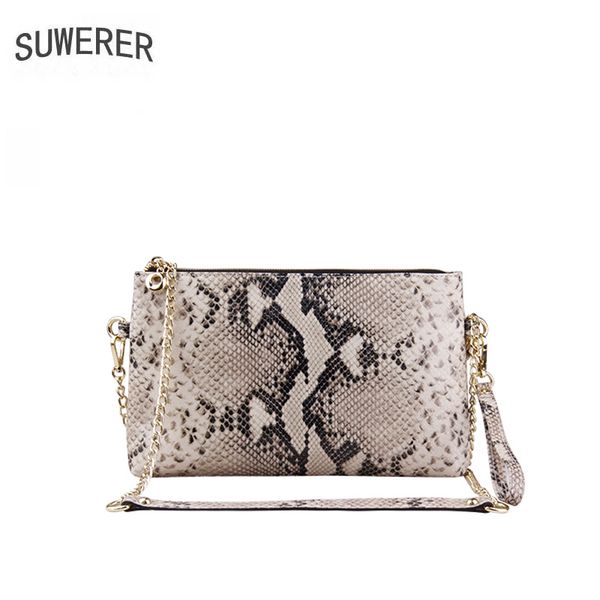 

suwerer fashion genuine leather women bag serpentine luxury handbags women bags designer bags 2019 new
